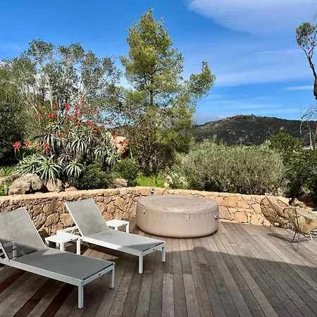 Semesterbostad Casetta Di Asciaghju, Avec Jacuzzi Prive Et Acces Direct Aux Plages